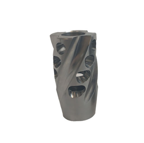 Migliora la precisione e riduce la fatica con il freno di bocca T-REX BRAKE per .45-70, in acciaio inox, facile da installare e progettato per fucili a rinculo pesante.
